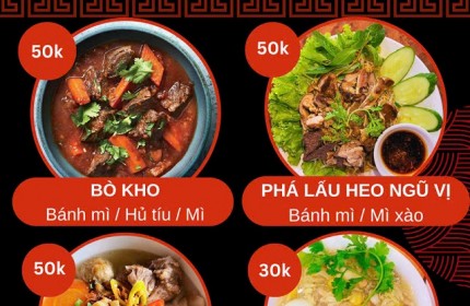 Ý Quán - Bò Kho Gia Truyền & Phá Lấu - Căn Tin Yết Kiêu cổng sau sở thú ngay chân cầu Thị Nghè hồ bơi Yết Kiêu