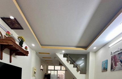 Bán nhà MT Đông Hưng Thuận 26, Đông Hưng Thuận, Q12,  57m2 (4 x 14.5) x 2 tầng, Chỉ 4.18 tỷ TL