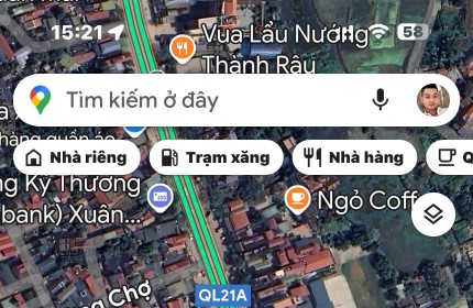 BÁN LÔ 63M2 CÓ 2 MẶT TIỀN TẠI CHỢ XUÂN MAI - CHƯƠNG MỸ