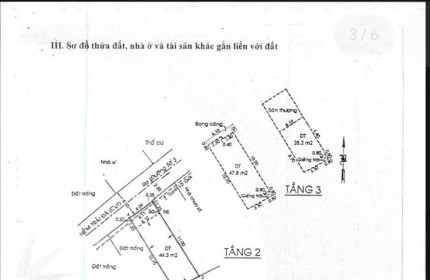 NHÀ 3 TẦNG ĐƯỜNG SỐ 3 HBP - SÁT VẠN PHÚC - GARDENHOME