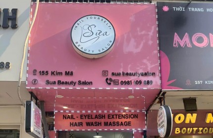 SANG NHƯỢNG LẠI TIỆM NAIL TẠI KIM MÃ, HÀ NỘI