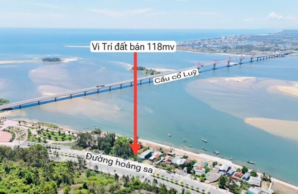 Mặt tiền Mỹ Trà Mỹ Khê đối diện KDL Chùa Minh Đức, 200m2(9m ngang) SHR, giá 2.x tỷ