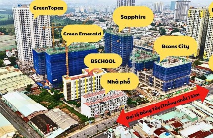 CHÍNH CHỦ CẦN SANG NHƯỢNG CĂN BCONS THAP GREEN TOPZ  Giá Cực Rẻ Tại TP Dĩ AN, Bình Dương