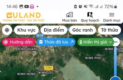 ĐẤT ĐẸP – GIÁ TỐT –CẦN BÁN Lô Đất  RẪY Gần TT TP Nha Trang TẠI Diên Sơn,  Diên Khánh, Khánh Hòa