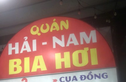 !! SOS * CẦN SANG NHƯỢNG QUÁN BIA TẠI PHỐ HỒNG PHONG, AN DƯƠNG, HẢI PHÒNG