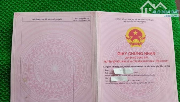 CHỈ  4 TỶ SỞ HỮU LIỀN KỀ, BIỆT THỰ TRUNG TÂM CHỢ DU LỊCH 12 DÂN TỘC MỘC CHÂU - GIÁ CỰC TỐT CHO CÁC NHÀ ĐẦU TƯ