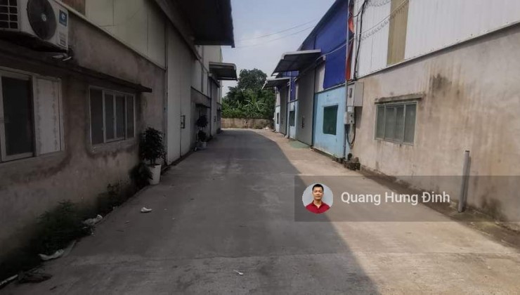 Bán nhà xưởng khu công nghiệp Yên Nghĩa Hà Đông. 10.000m2, m.tiền 75m, sẵn nhà xưởng, nhỉnh 13tr m2