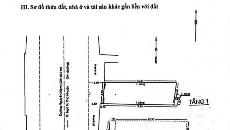 MẶT TIỀN NGUYỄN KIỆM - KINH DOANH ĐỈNH - 70M2 - NHỈNH 12 TỶ