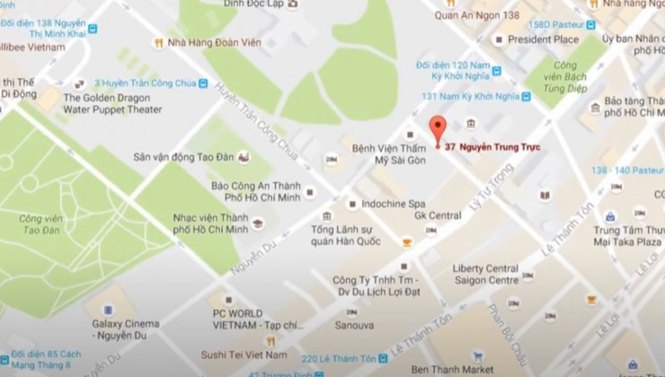 Dự án 37 Nguyễn Trung Trực, P.Bến Thành, Q.1