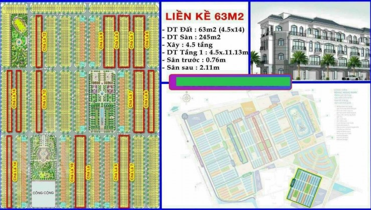 Chính chủ cần bán 63m2 chà là vinhomes ocean park 2 hưng yên