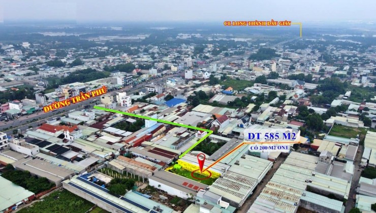 Cần bán gấp lô đất đẹp 585m2  tại Bến Cam, xã Phước Thiền, Nhơn Trạch.