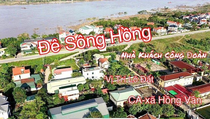 Bán đất Hồng Vân, Thường Tín, giá F0, đường ô tô 5m