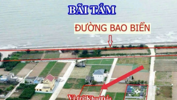 Bán nhanh lô đất gần bãi tắm Giao Phong, Nam Định. 100m2. Vị trí đẹp. Chưa qua đầu tư