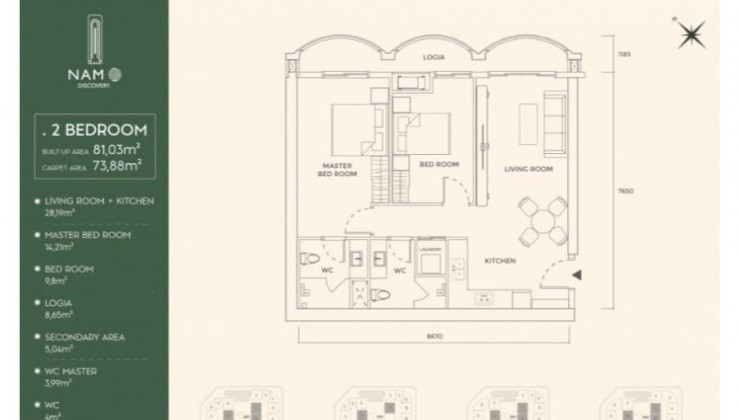 Dự án Nam ô Discovery Mặt tiền đường Nguyễn Tất Thành