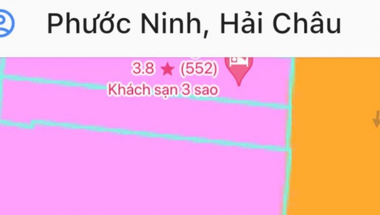 Bán lô Đất mt PHAN CHÂU TRINH, Phước Ninh, Hải Châu, Đà Nẵng dt 170m2 giá 29 tỷ.