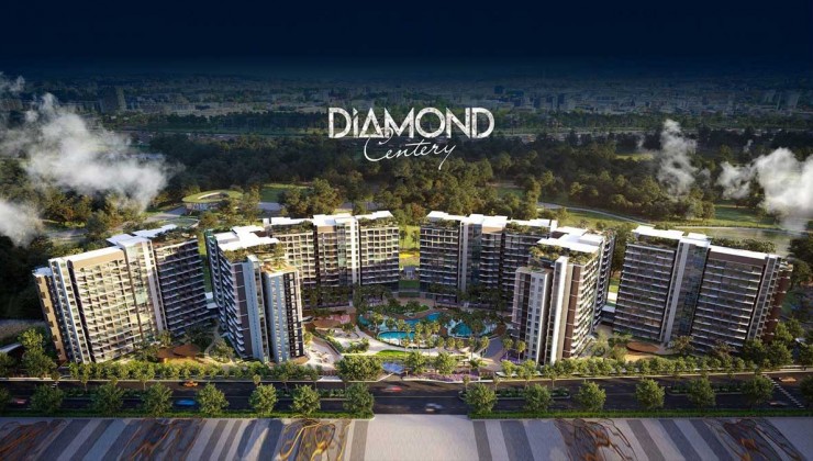 Căn hộ 2 Phòng Ngủ - Diamond Centery, Celadon City - 18 Triệu/Tháng