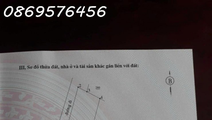 BÁN ĐẤT Ở ĐÔ THỊ NGAY THỊ TRẤN PHÚ HOÀ, PHÚ YÊN CHỈ 350TR