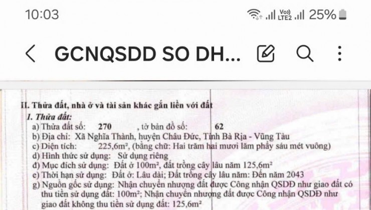 Bán đất và nhà c4 đường 33 sât kcn sonadezi