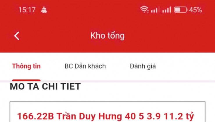 Bán nhà Trần Duy Hưng trung tâm quận Cầu Giay - giao thông thuận tiện - đủ đầy tiện ích