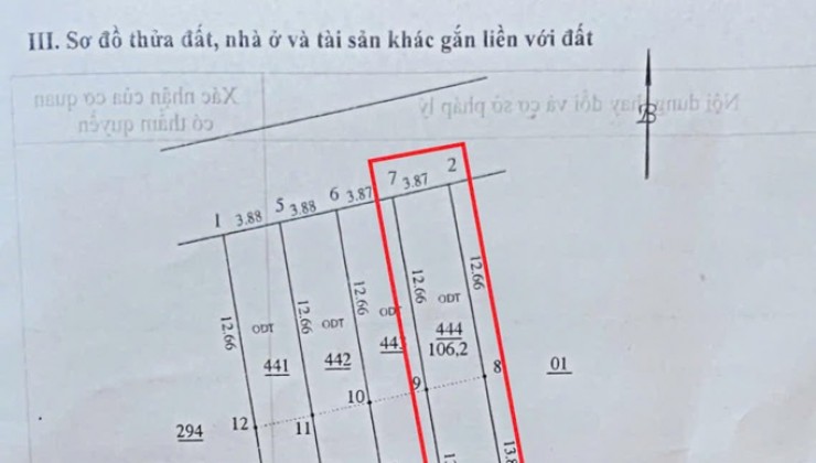 GIÁ TỐT- CHÍNH CHỦ Cần Bán Nhanh Lô Đất  106m2 Mặt Đường Phương Canh, Quận Nam Từ Liêm