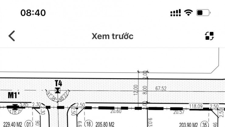 Bán lô góc 500m2 mặt đường Chu Trạc, xóm 22 Nghi Phú, TP Vinh