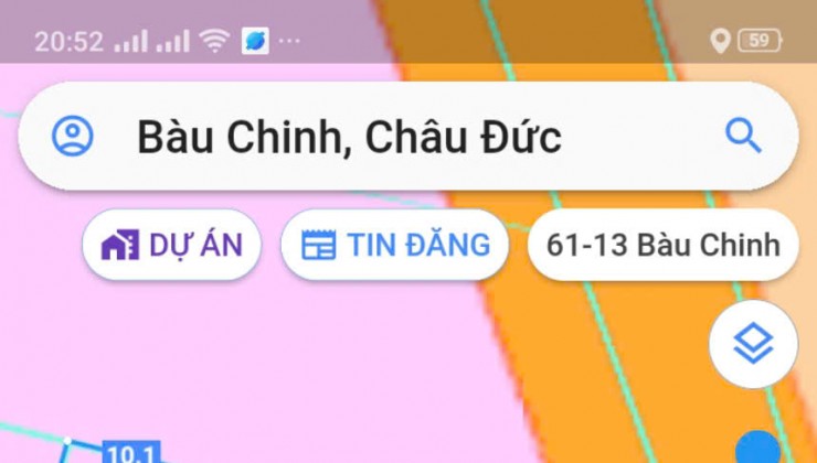 Chủ bán 2 nền liền kề bầu chinh , châu đức bà rịa vũng tàu