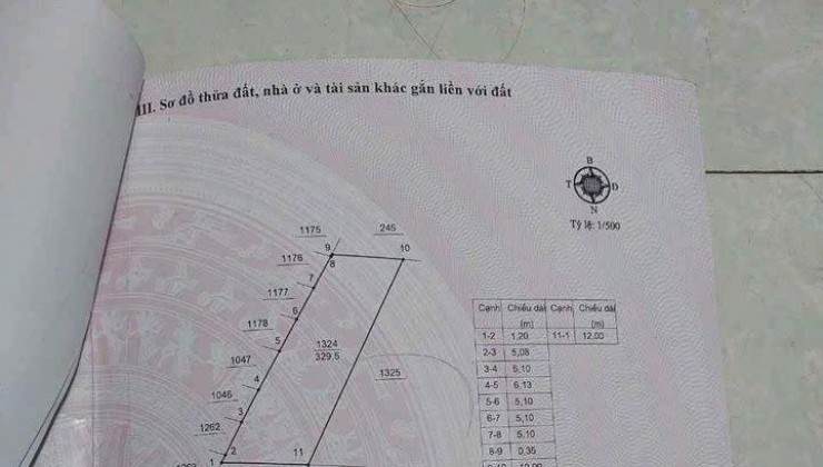 Đất Đẹp - Giá Tốt - Chính Chủ Cần Bán Lô Đất Mặt Tiền Đường Lê Hồng Phong, Liên Nghĩa, Đức Trọng