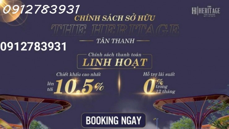 Chính thức nhận booking dự an HERITAGE thị trấn Tân Thanh trung tâm hành chính huyện Thanh Liêm,tỉnh Hà Nam