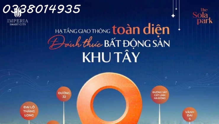 CHÍNH THỨC BOOKING 2 TOÀ CUỐI CÙNG G5 - G6 SOLA PARK TÂY MỖ, NAM TỪ LIÊM, HÀ NỘI