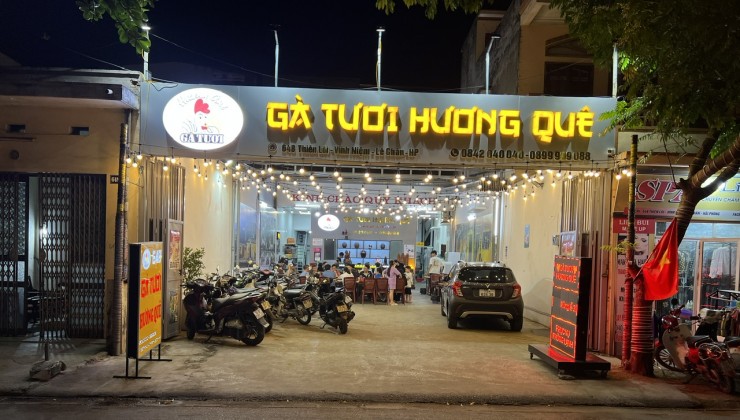 !! EM CHÍNH CHỦ CẦN CHO THUÊ HOẶC SANG NHƯỢNG TOÀN BỘ QUÁN ĐANG KINH DOANH GÀ TẠI 648 THIÊN LÔI, LÊ CHÂN, HẢI PHÒNG