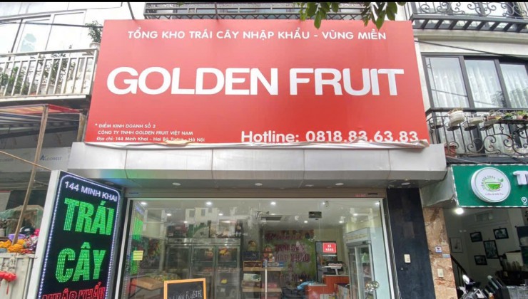 Sang nhượng Shop  trái cây nhập khẩu 144 Minh Khai - Hai Bà Trưng -Hà Nội giá cực tốt chỉ #89 triệu..