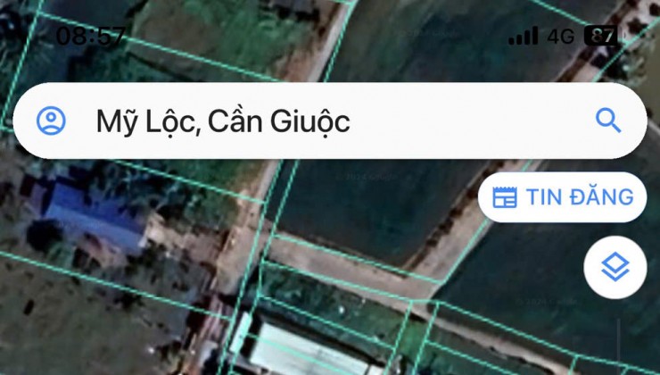 GẤP! Chính Chủ Cần Bán Gấp Đất Tại Xã Mỹ Lộc, Cần Giuộc, Long An(KHÔNG TIẾP MÔI GIỚI)