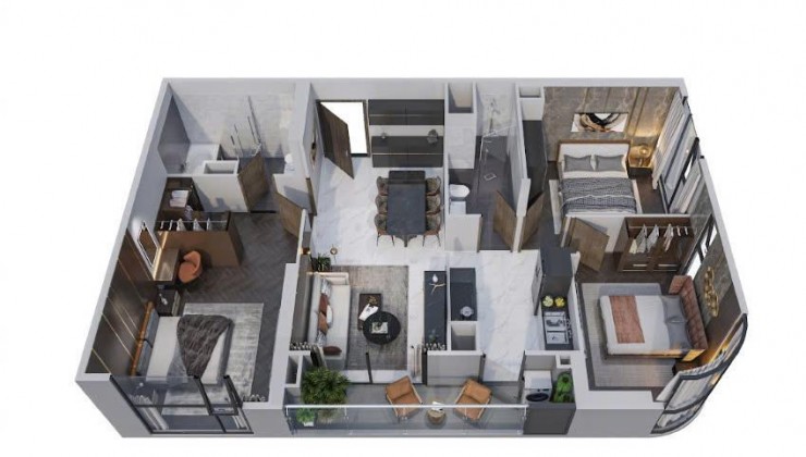Bán căn hộ 3PN cao cấp The Beverly - Vinhomes Grand Park, tầng 29, view đẹp