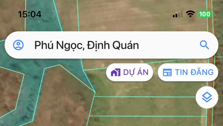 NGÂN HÀNG THANH LÝ CẦN BÁN GẤP LÔ ĐẤT XÃ PHÚ NGỌC, ĐỊNH QUÁN ĐỒNG NAI  GIÁ 4,5 TỶ