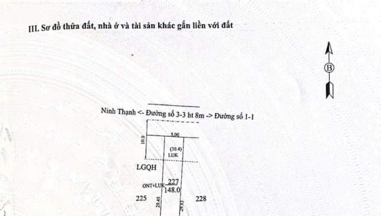 CHÍNH CHỦ Cần Bán Nhanh Lô Đất Tại Xã Bàu Năng, Dương Minh Châu, Tây Ninh