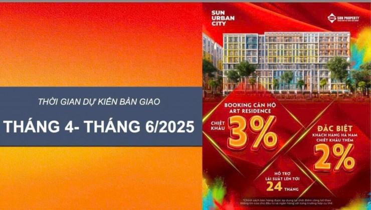 Bùng Nổ, Sôi Động Cùng Dự Án Sun Urban City Hà Nam - Sản Phẩm Gồm Biệt Thự, Nhà Phố, Liền Kề Và Căn Hộ Chung Cư. Nhanh Tay Gọi Ngay Em Hùng