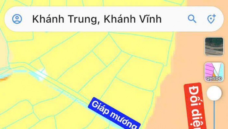 BÁN ĐẤT GIÁ 29 TRIỆU TẠI KHÁNH VĨNH, KHÁNH HOÀ