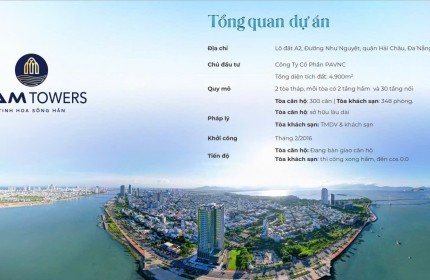 SAM Towers - Toà tháp vàng kim đắt giá, toả sáng rực rỡ giữa tâm mạch Đà thành