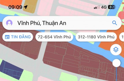 Bán dãy nhà trọ đang cho thuê tại Vĩnh Phú, Thuận An, BD