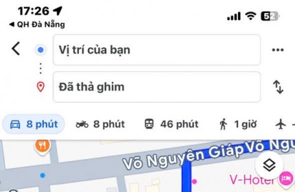 Bán đất Biển VŨ MỘNG NGUYÊN kề góc, Khuê Mỹ, NHS, Đà Nẵng DT 83m2 giá 8,5 tỷ.