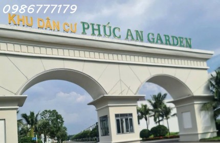 Bán đất khu Phúc An Garden Bàu Bàng, Bình Dương