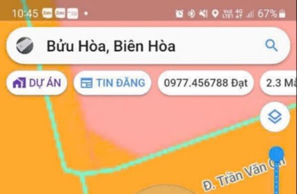 Bán nhà Mặt Tiền Bùi Hữu Nghĩa P.Bửu Hoà, góc 2 mặt tiền cực đẹp chỉ 3tỷ699