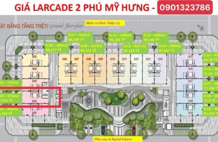 Căn L’Arcade 0.02 độc nhất Phú Mỹ Hưng – Đầu tư sinh lời, thanh toán chỉ 20%!