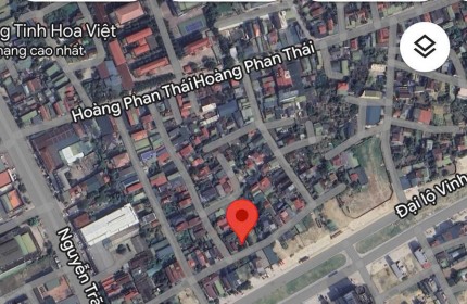 Bán lô gần 270m2, lối 2 đường 72m (đối diện VinFast), Nghi Phú, TP Vinh