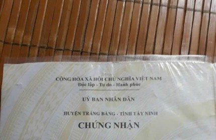 ĐẤT CHÍNH CHỦ - GIÁ TỐT - Cần Bán Nhanh Lô Đất Xã An  Hòa, Trảng Bàng, Tây Ninh