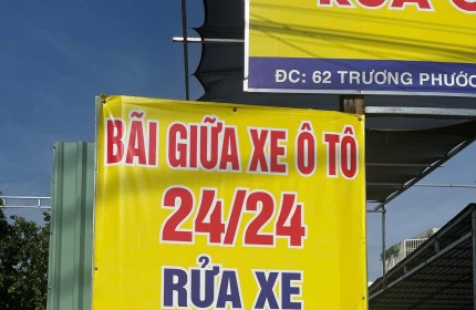 Bãi giữ xe rửa xe 