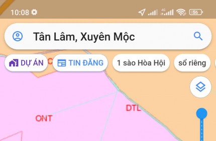 Chủ bán 2ha,266m mặt tiền nhựa tân lâm xuyên mộc có sẳn 2 nhà c4