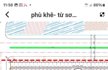 SỐC SỐC SỐC  ĐẤT NÀY KHÔNG MUA THÌ MUA ĐẤT NÀO   Hướng Đông Nam
 Đại An Phù Khê Từ Sơn Dt 80m Mt : 5m
 Giá 3tyxx
 Gần trường học gần uỷ ban phường