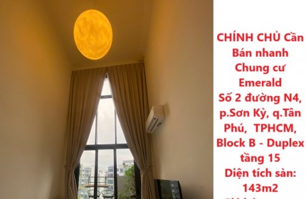 CHÍNH CHỦ Cần Bán nhanh căn chung cư view đẹp tại quận Tân Phú, TPHCM