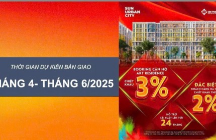 Bùng Nổ, Sôi Động Cùng Dự Án Sun Urban City Hà Nam - Sản Phẩm Gồm Biệt Thự, Nhà Phố, Liền Kề Và Căn Hộ Chung Cư. Nhanh Tay Gọi Ngay Em Hùng